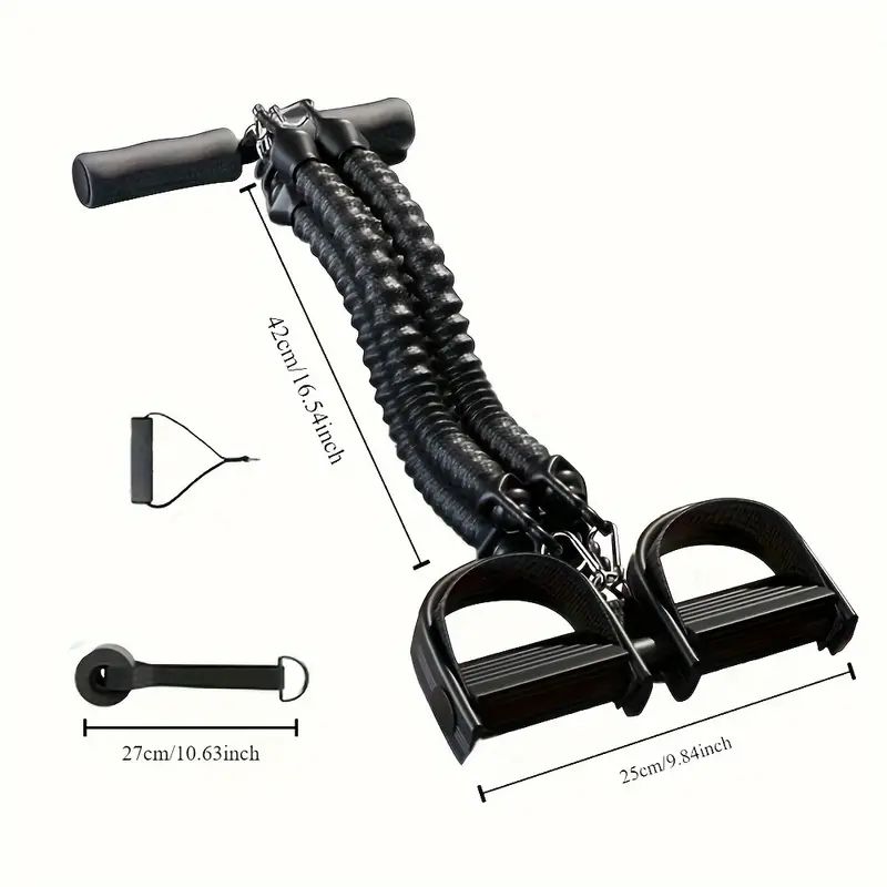 Outdoor Adventure Sports - Pedal Tension Rope Puller Exercise At