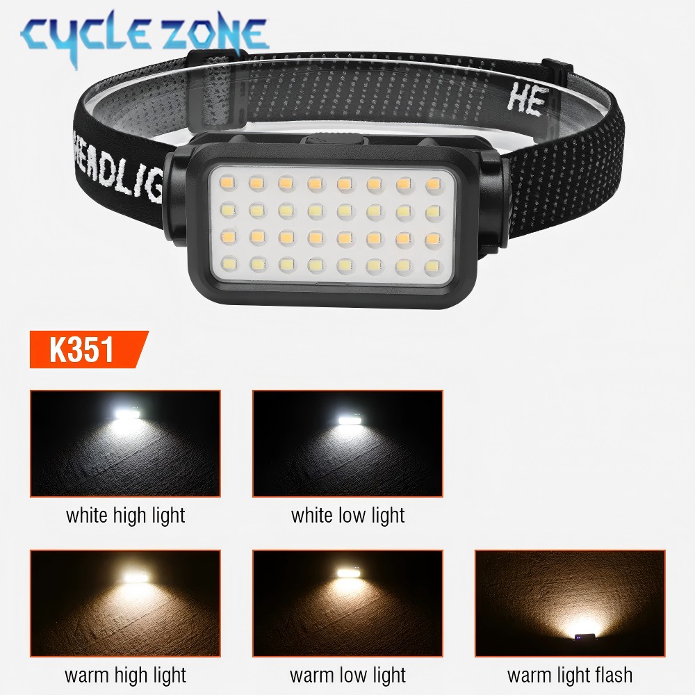 Powerful Headlamp Type-C Charg - Outdoor Adventure Zone recension och pris