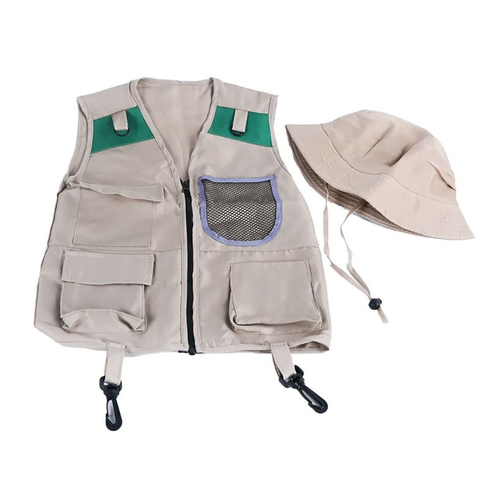 Multicolor Explorer Hat Vest D - Outdoor Adventure Kit For Kids recension och pris
