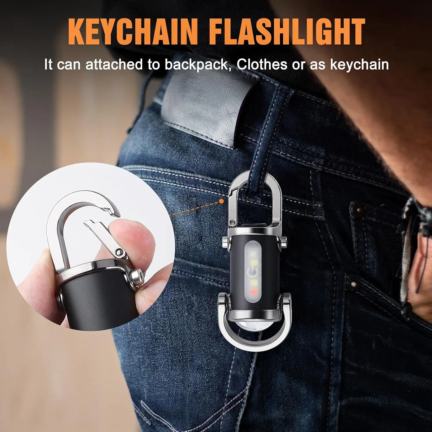 Mini Keychain Flashlight Recha - Outdoor Adventure Trips recension och pris
