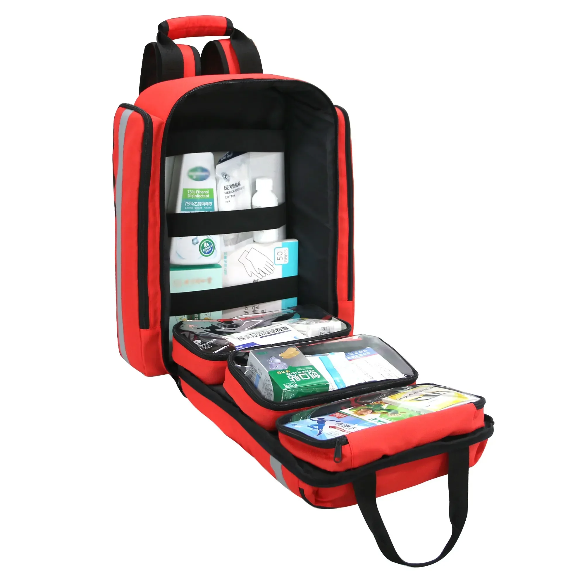 Emergency Rescue First Aid Kit - Outdoor Adventure Backpack recension och pris