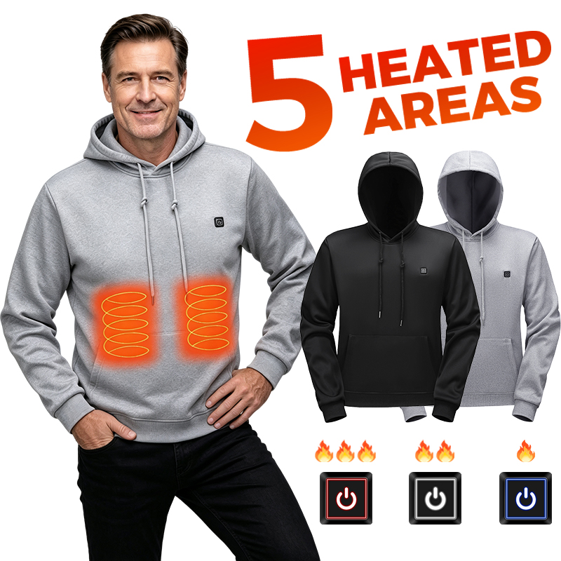 5 Zone Heated Sweatshirt for M - Outdoor Adventure Zone recension och pris