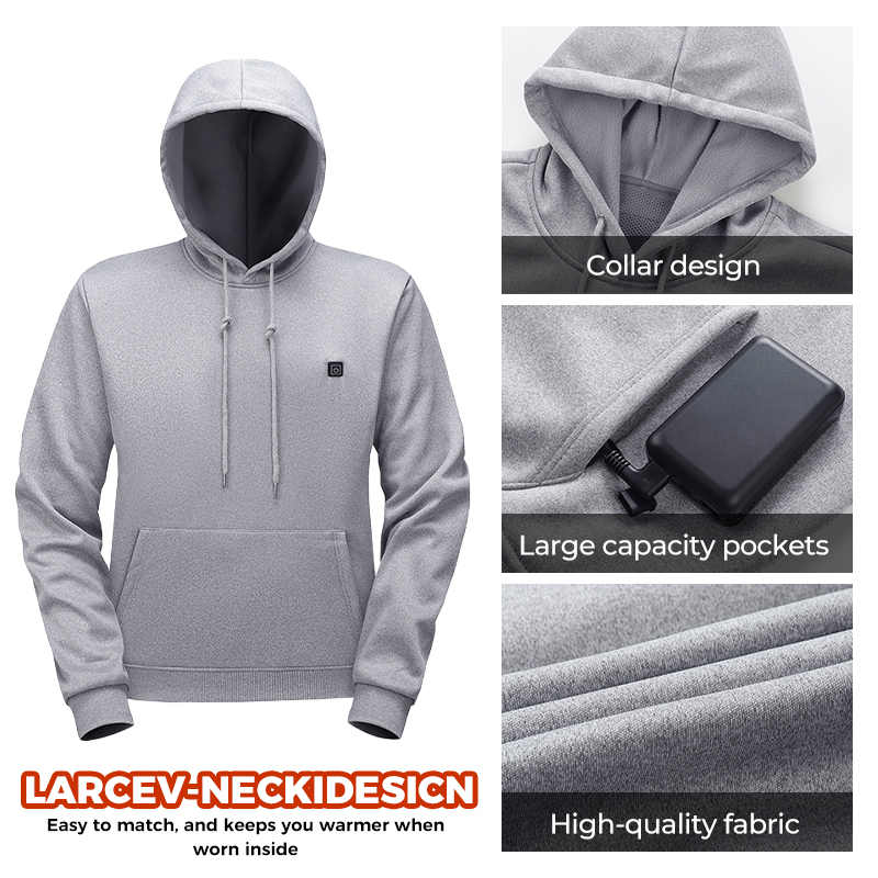 5 Zone Heated Sweatshirt for M - Outdoor Adventure Zone recension och pris