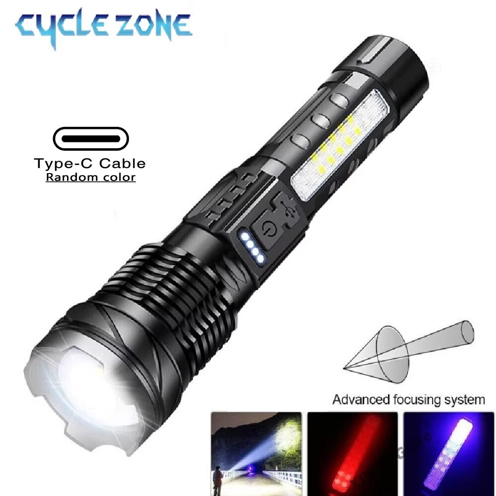 XHP50 Flashlight Zoomable Flas - Outdoor Adventure Zone recension och pris