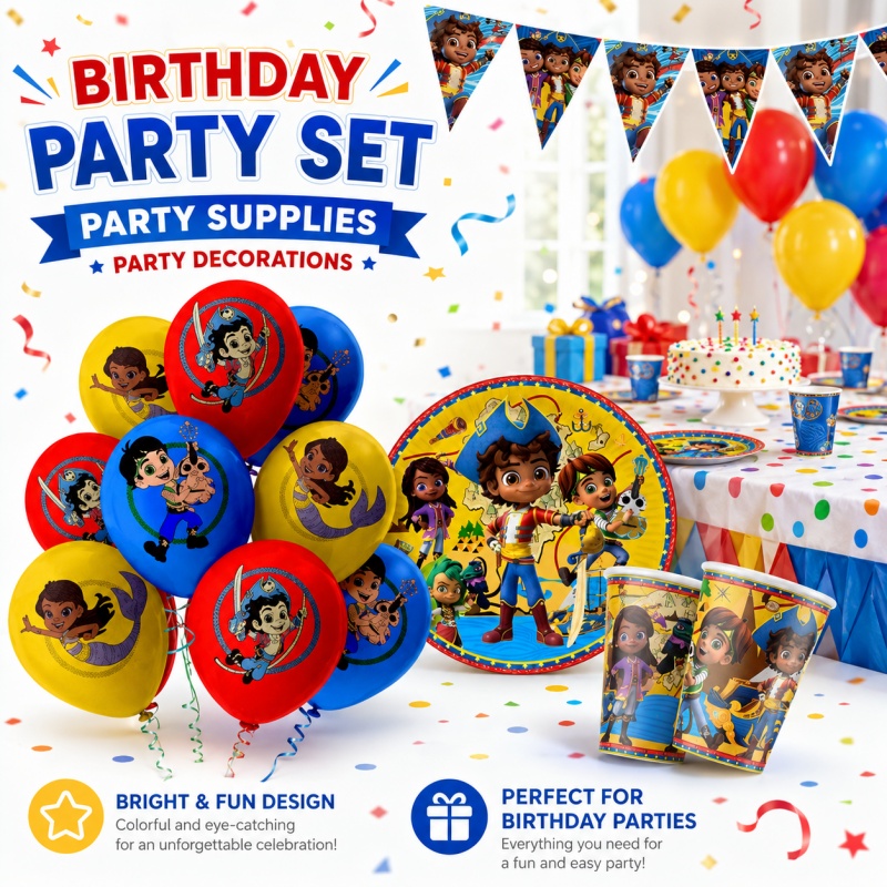 Santiago of The Seas Birthday  - Outdoor Adventure Birthday Party recension och pris