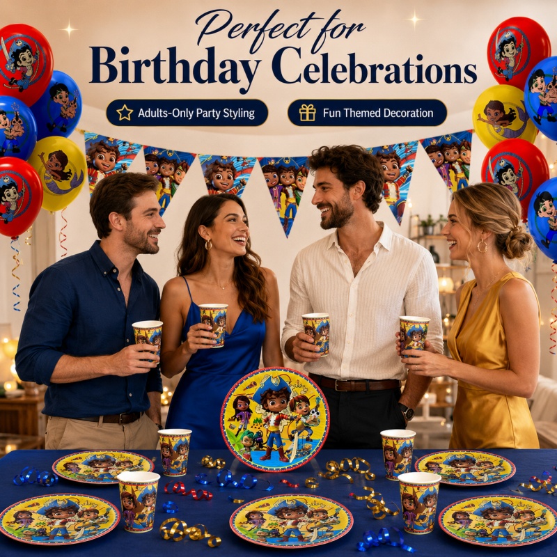 Santiago of The Seas Birthday  - Outdoor Adventure Birthday Party recension och pris