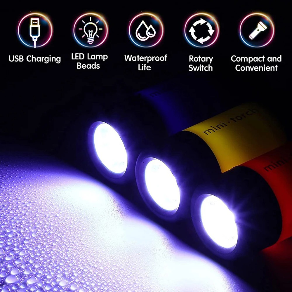 USB Rechargeable Camping Mini  - Outdoor Adventure Trips recension och pris