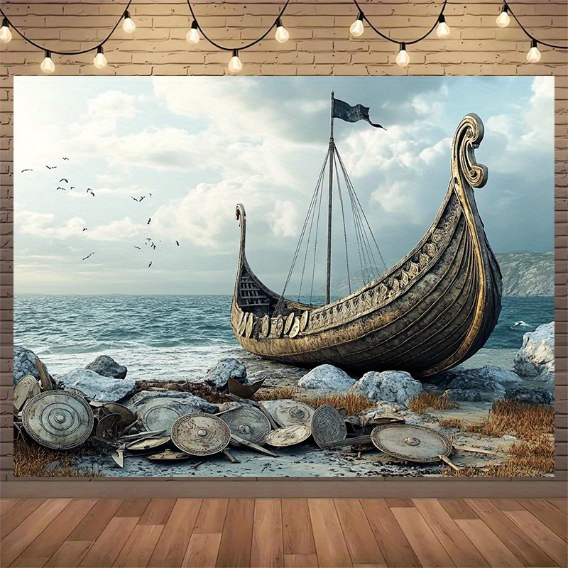 Large Viking adventure photogr - Outdoor Adventure Birthday Party recension och pris