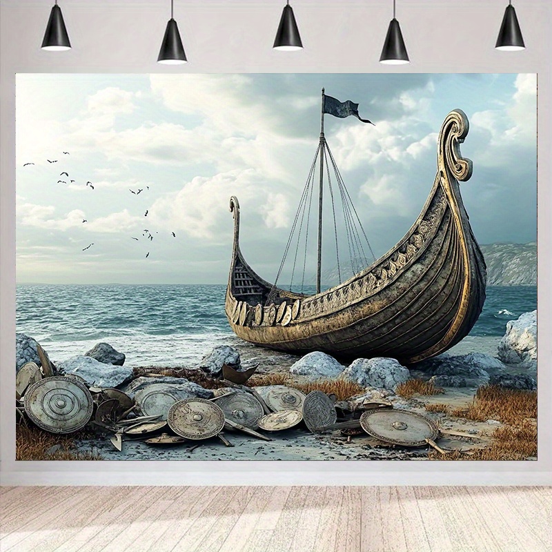 Large Viking adventure photogr - Outdoor Adventure Birthday Party recension och pris