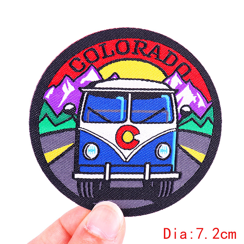 Outdoor Travel Patch Mountain  - Outdoor Adventure And Travel Show recension och pris
