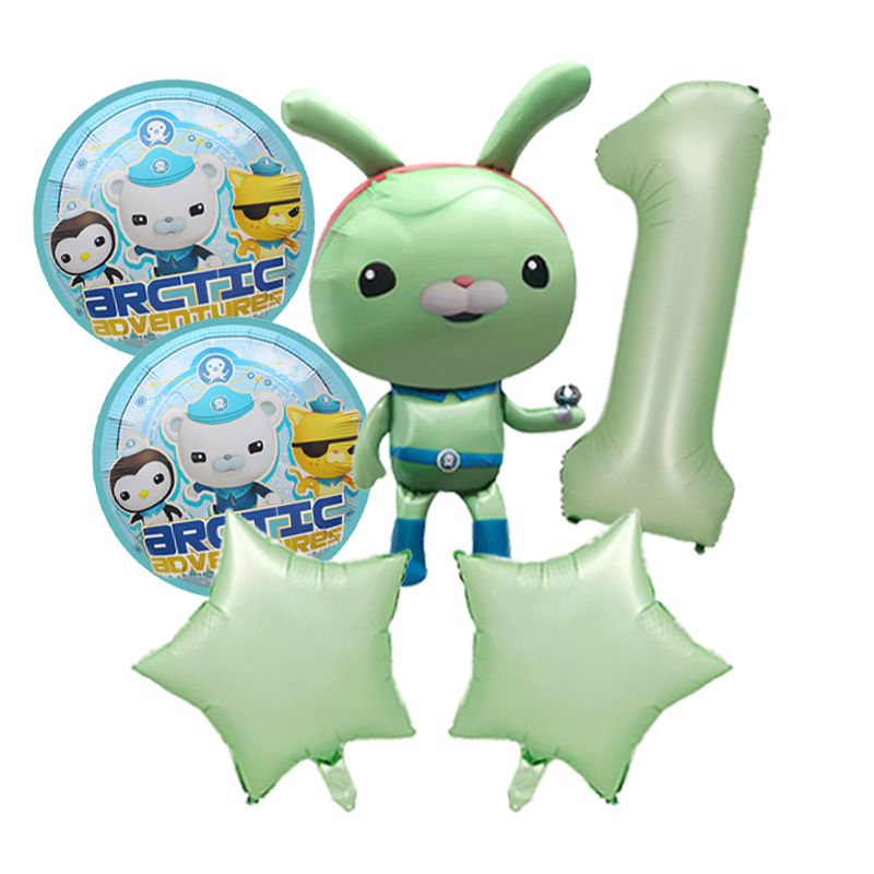 Octonauts Foil Balloons Set Se - Outdoor Adventure Birthday Party recension och pris