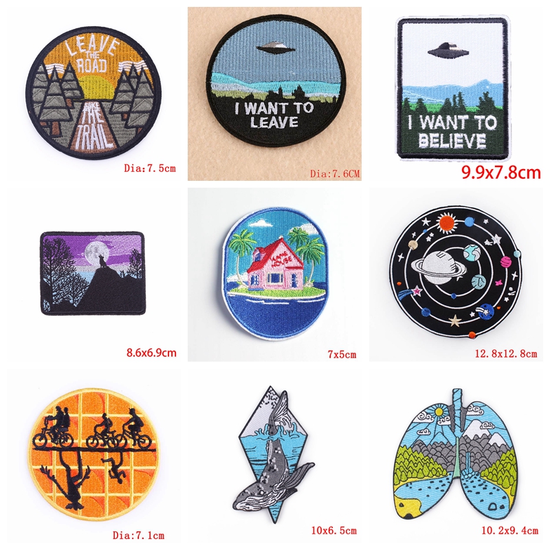 10PCS Rainbow Patch Mountain A - Outdoor Adventure And Travel Show recension och pris